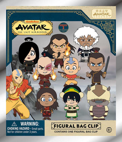Avatar: The Last Airbender - Series 3 - Figural Bag Clip - Blind Bag