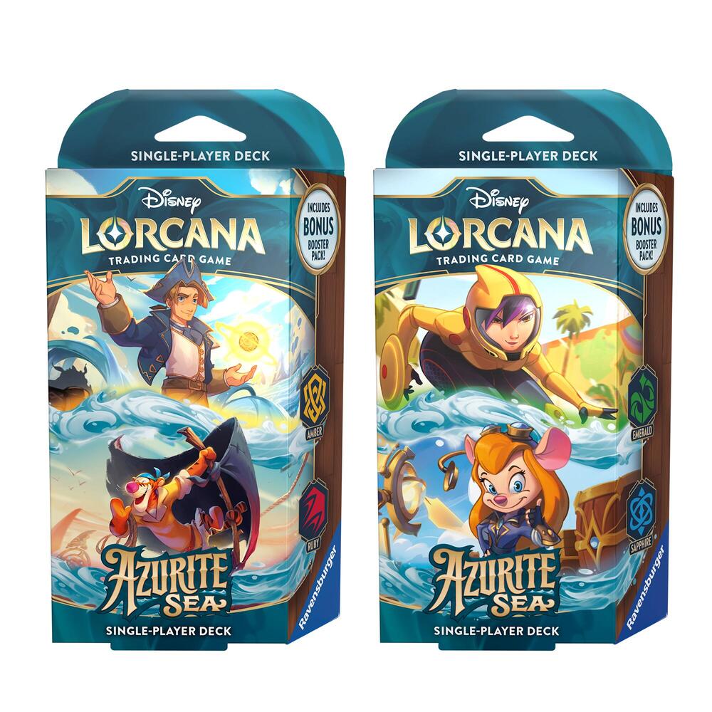Disney Lorcana TCG: Azurite Sea Starter Deck