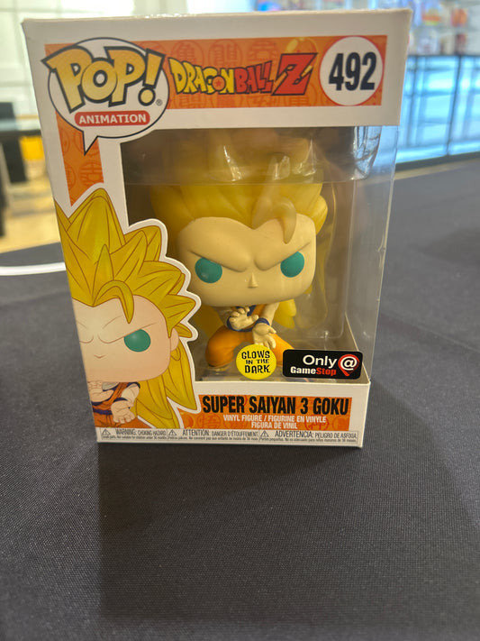 POP! Animation Dragon Ball Z Super Saiyan 3 GOKU 492
