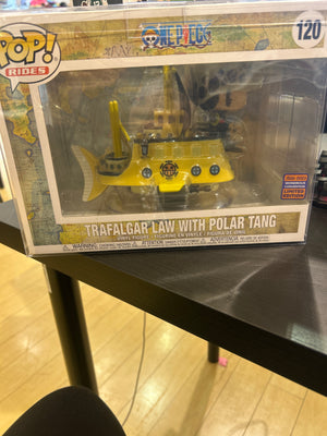 POP! RIDES ONE PIECE 120 TRALGAR LAW WITH POLAR TANG LINITED EDITION