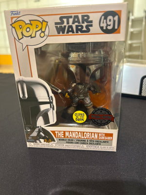 POP! Star Wars 491 The Mandalorian/ Darksaber Special Edition