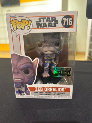 POP! STAR WARS 716 ZEB ORRELIOS LIMITED EDITION