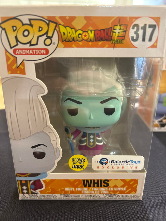 POP! Animation Dragon Ball Z 317 WHIS Galactic Toys Exclusive