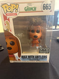 POP! Movies The Grinch 665 Max with Antlers FYE Exclusive