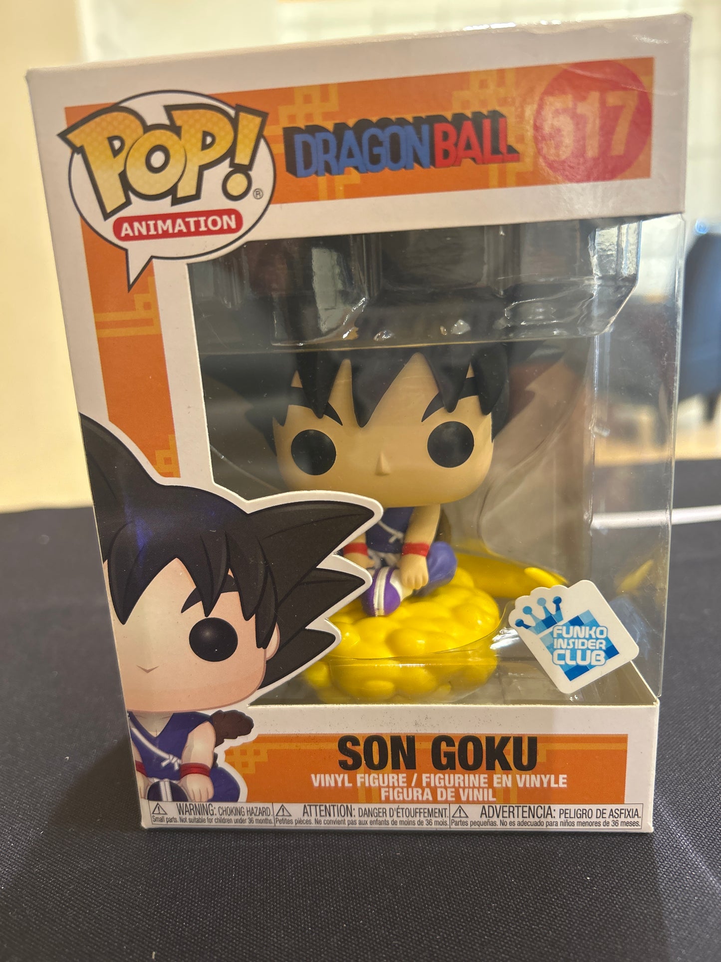 POP! Animation DRAGON BALL 517 SON GOKU Funko Insider Club