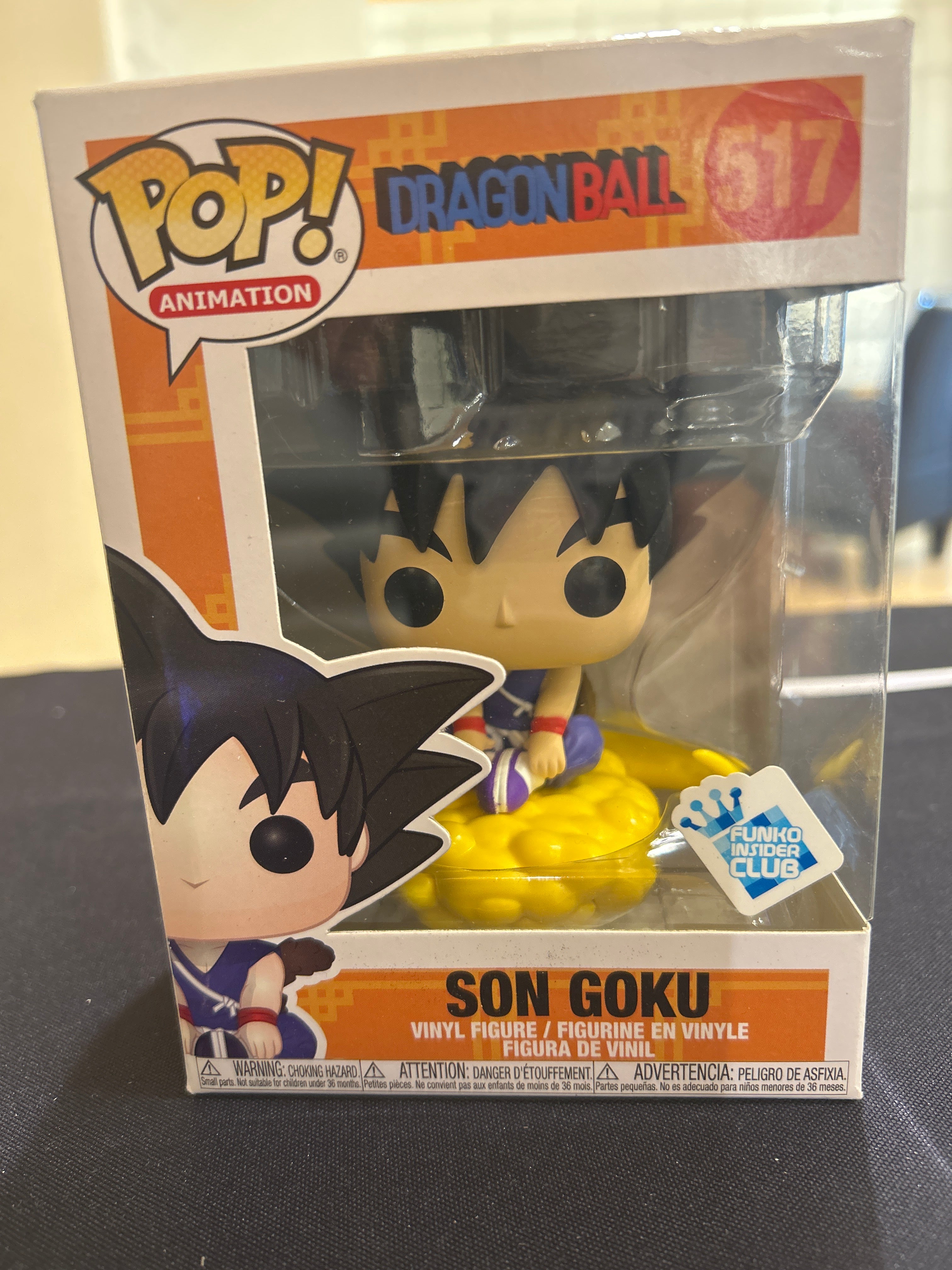 POP! Animation DRAGON BALL 517 SON GOKU Funko Insider Club