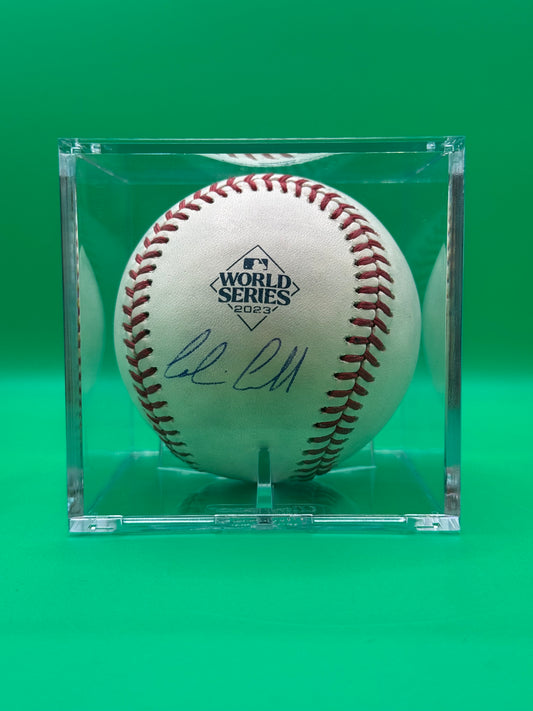 Corbin Carroll Autographed 2023 World Series Baseball