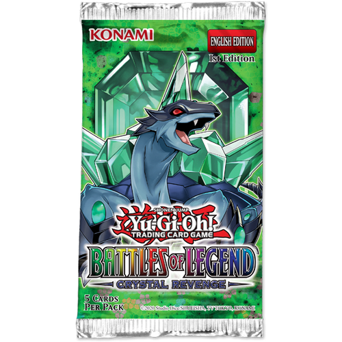 YuGiOh! Battles of Legend: Crystal Revenge [1st Edition] Booster Pack