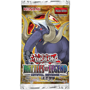 YuGiOh! Battles of Legend: Crystal Revenge [1st Edition] Booster Pack