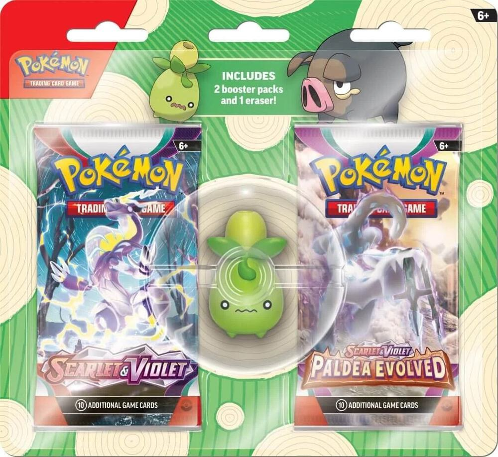 Pokémon TCG: Back to School (2023) Eraser Blister