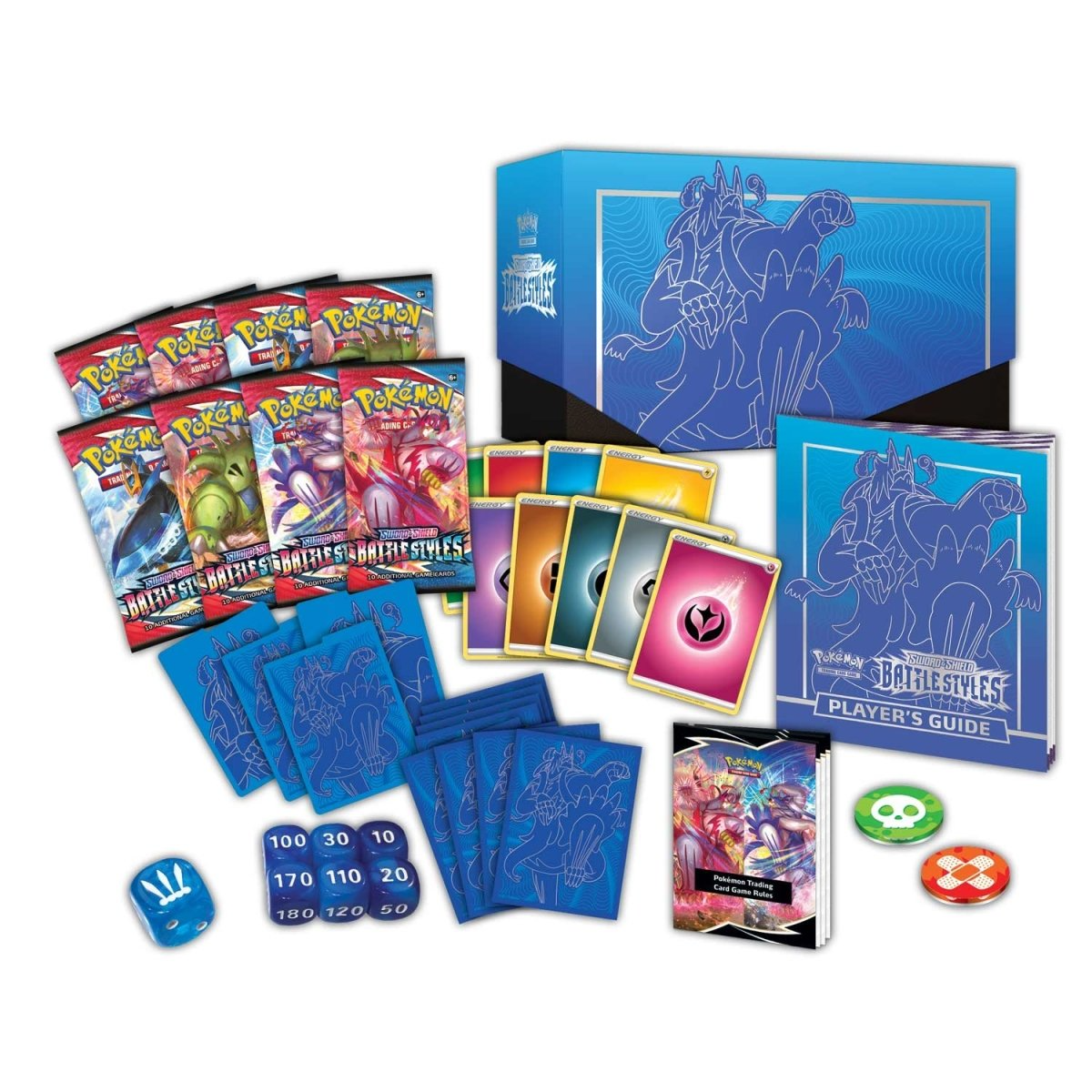 2021 Pokémon TCG: Sword & Shield—Battle Styles (Rapid Strike Urshifu) Elite Trainer Box