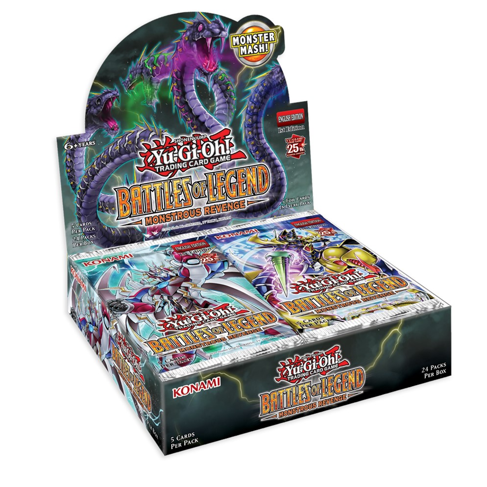 2025 YuGiOh! Battles of Legend: Monstrous Revenge 1st Edition, 25th Qtr. Century Booster Pack