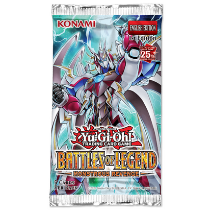 2025 YuGiOh! Battles of Legend: Monstrous Revenge 1st Edition, 25th Qtr. Century Booster Pack