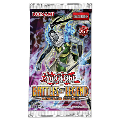 2025 YuGiOh! Battles of Legend: Monstrous Revenge 1st Edition, 25th Qtr. Century Booster Pack