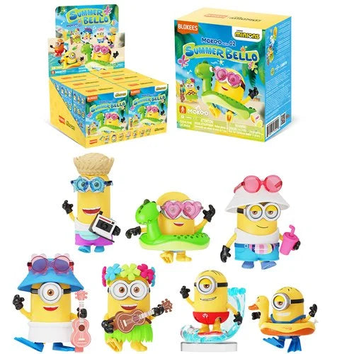 Blokees - Mokoo Series 2 - Summer Bello (Minions) Model Kit Blind Box