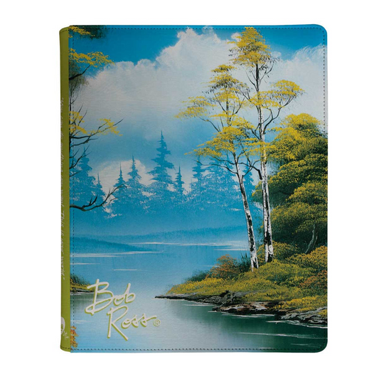 Ultra PRO—Bob Ross "Lakeside Path" 9-Pocket Zippered PRO-Binder