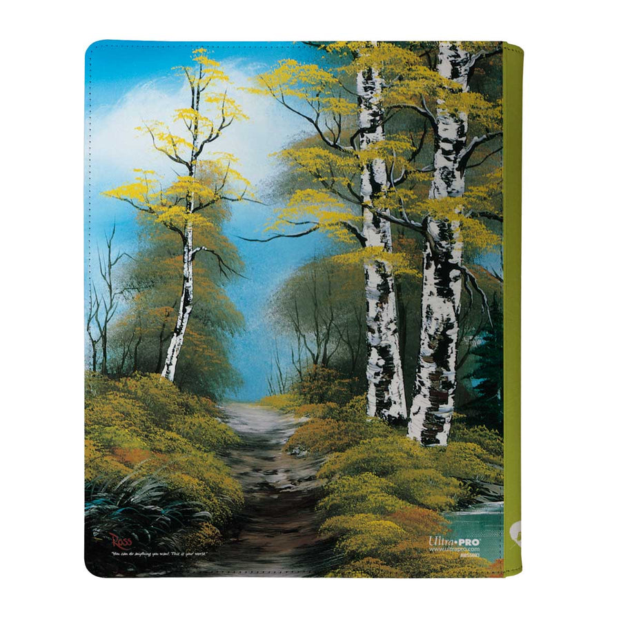 Ultra PRO—Bob Ross "Lakeside Path" 9-Pocket Zippered PRO-Binder