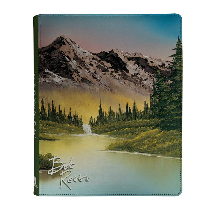 Ultra PRO—Bob Ross "Mountain Retreat" 9-Pocket Zippered PRO-Binder