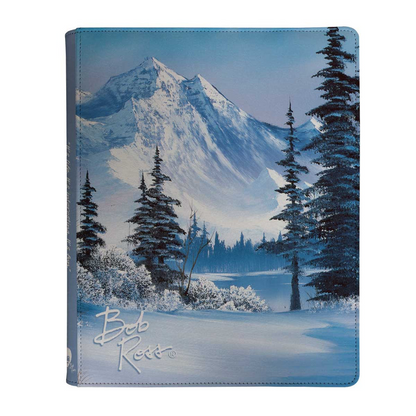 Ultra PRO—Bob Ross "Winter Paradise" 9-Pocket Zippered PRO-Binder