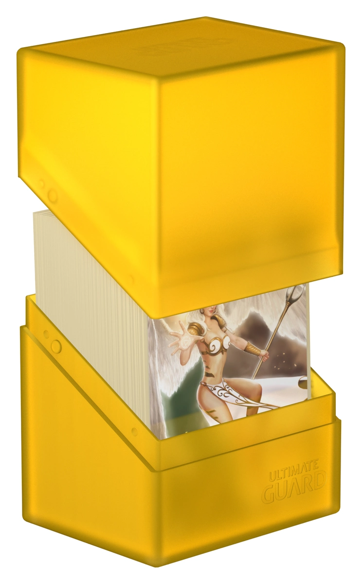 Ultimate Guard Amber Boulder 80+ Deck Box