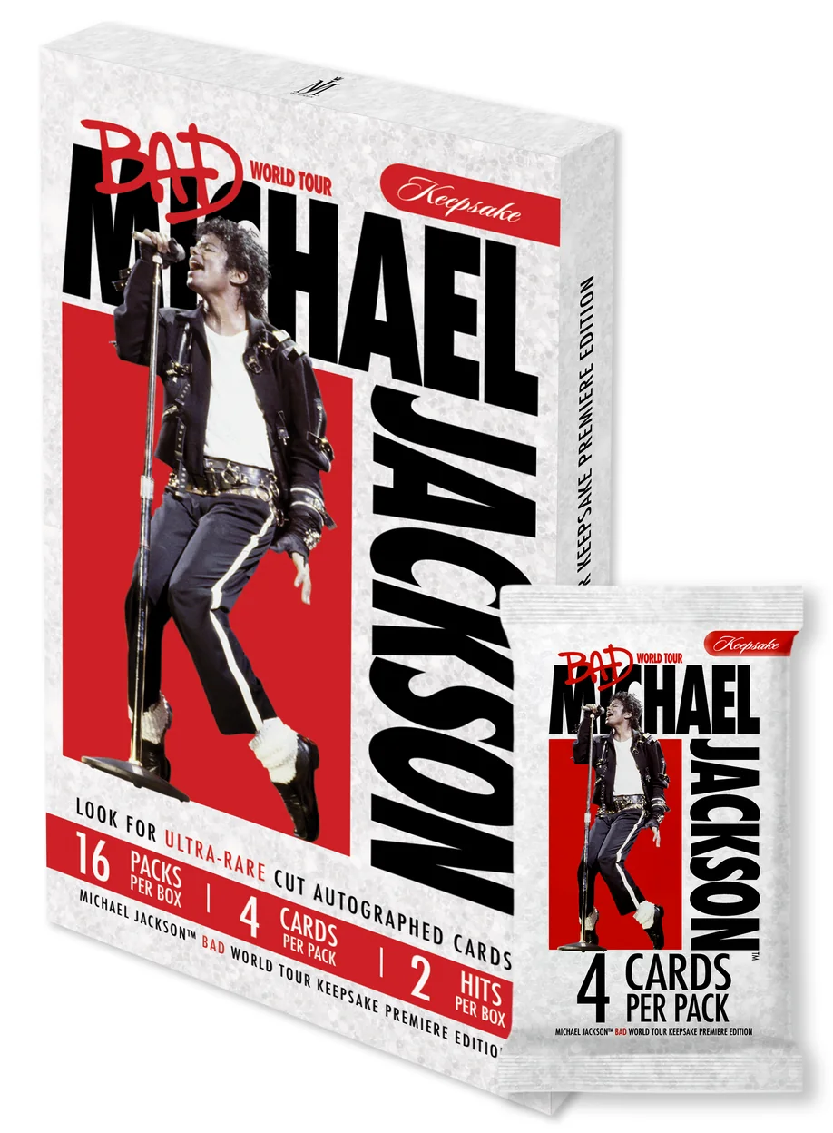 2026 Michael Jackson Bad World Tour Keepsake Premiere Collection Pack