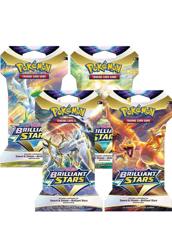 Pokémon TCG: Brilliant Stars Sleeved Booster Pack