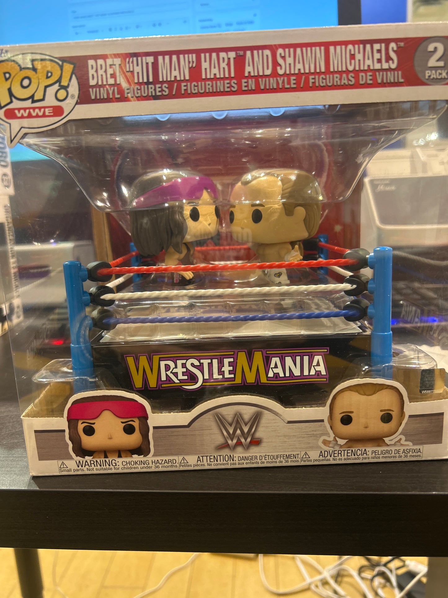 POP! WWE BRET "HIT MAN" & SHAWN MICHAELS