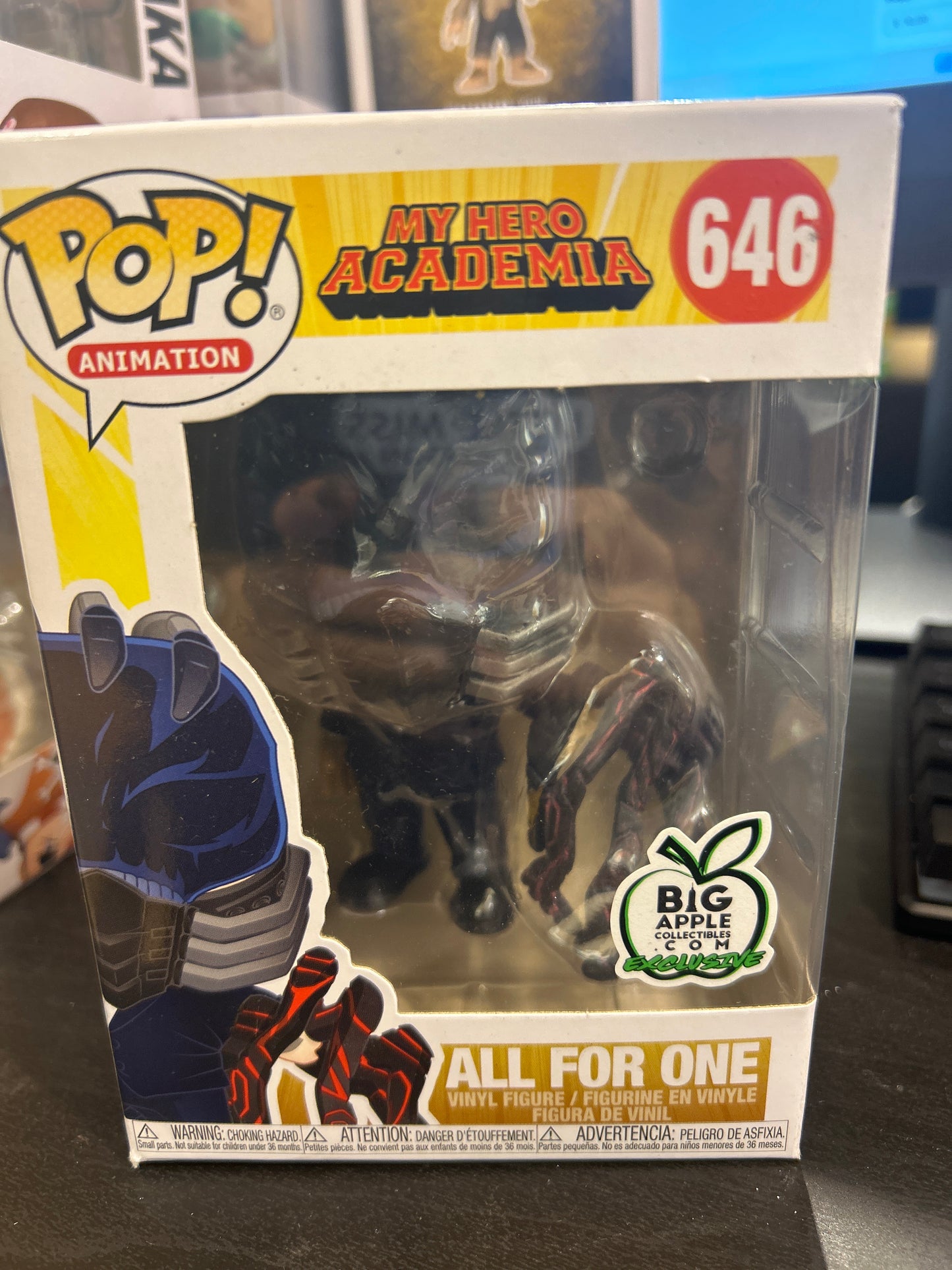Pop! Animation My Hero Academia 646 ALL FOR ONE