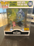 Pop! DELUXE Villains Assemble HADES WITH PAIN AND PANIC 1203