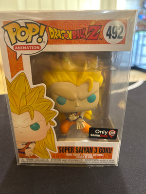 POP! Animation Dragon Ball Z 492 Super Saiyan 3 Goku