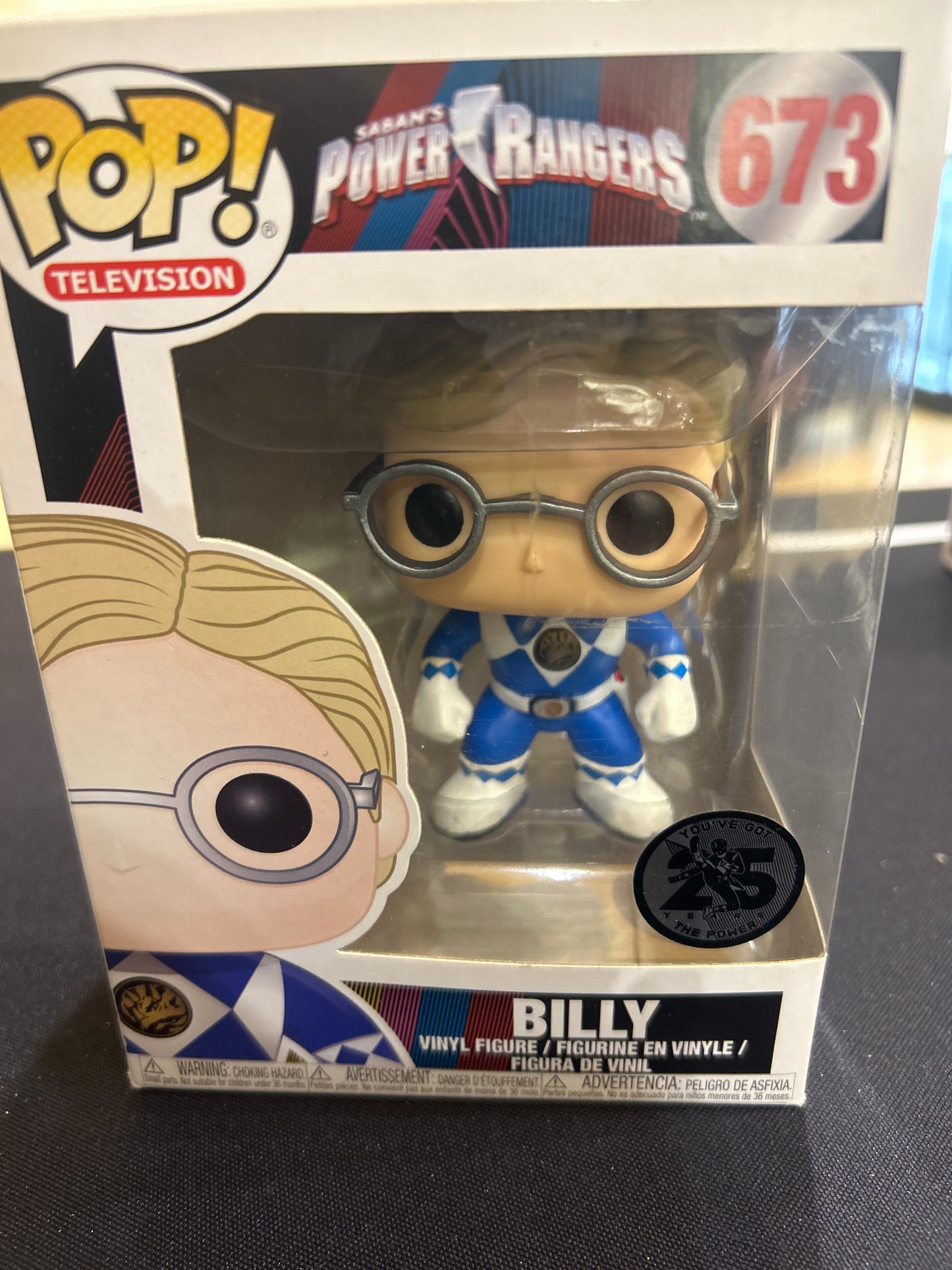 POP! Television Power Rangers 673 BILLY