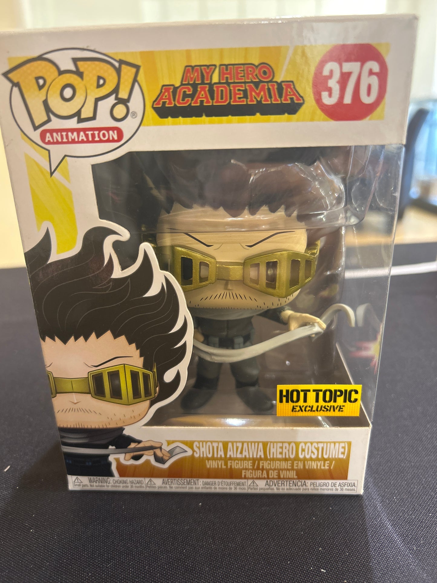 POP! Animation MY HERO ACADEMIA 376 Shota Aizawa (Hero Costume) Hot Topic Exclusive!