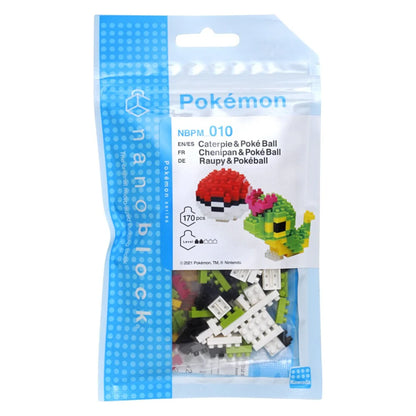 nanoblock - Pokemon - Caterpie - Papa Joey's Collectibles