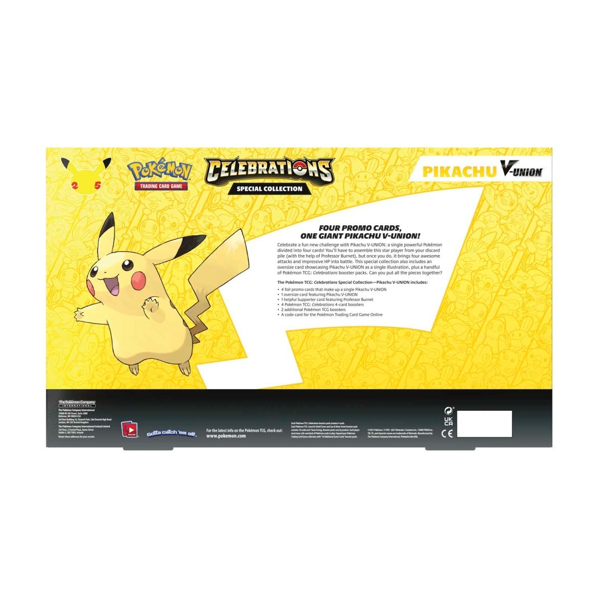 Pokémon TCG: Celebrations Special Collection (Pikachu V-Union)