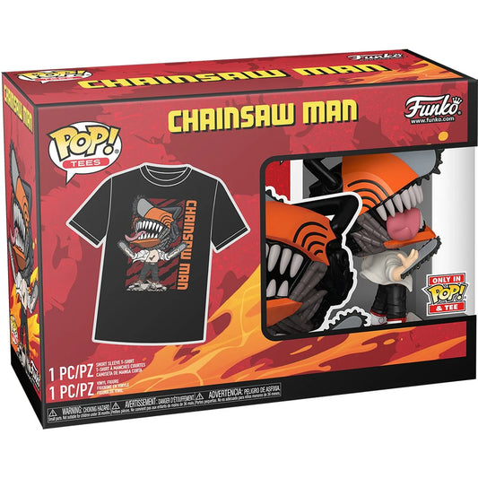 FUNKO CHAINSAW MAN & T-SHIRT 2 PACK