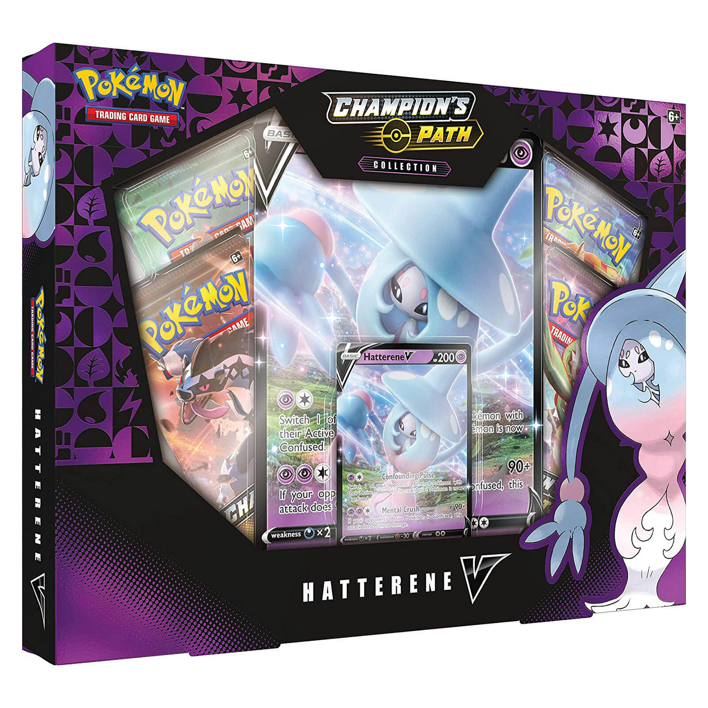 2020 Pokémon TCG: Champion's Path Collection—Hatterene V