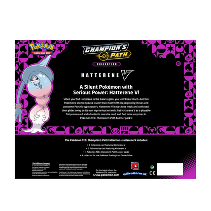2020 Pokémon TCG: Champion's Path Collection—Hatterene V