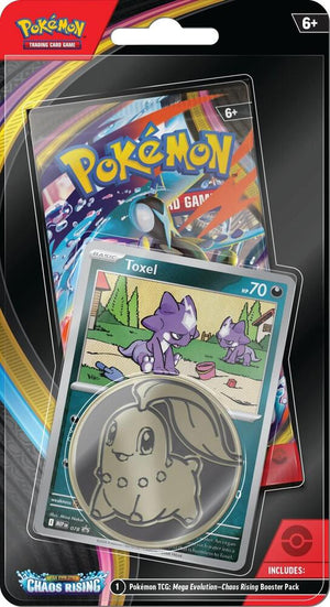 Pokémon TCG: Chaos Rising Single Pack Blister [Toxel]