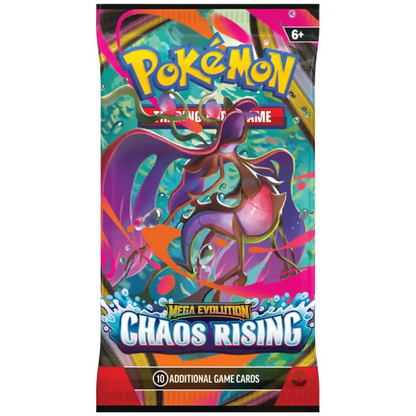 2026 Pokémon TCG: Mega Evolution—Chaos Rising Booster Pack