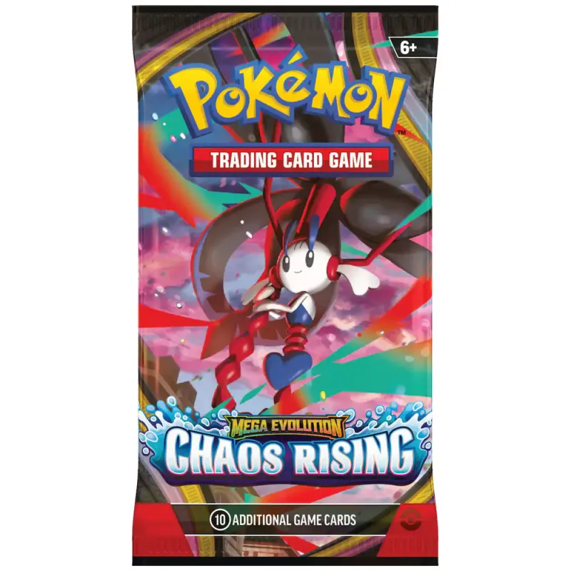 2026 Pokémon TCG: Mega Evolution—Chaos Rising Booster Pack