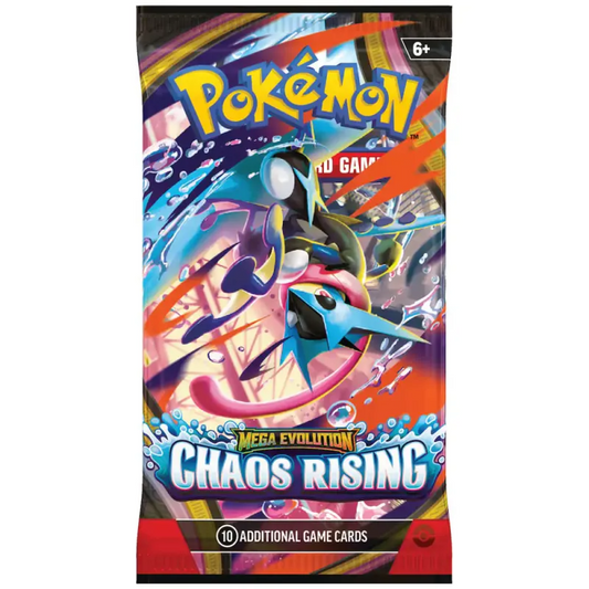 2026 Pokémon TCG: Mega Evolution—Chaos Rising Booster Pack