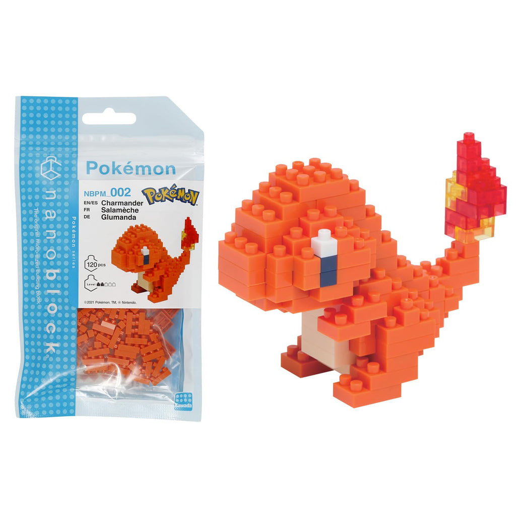 nanoblock - Pokemon - Charmander - Papa Joey's Collectibles