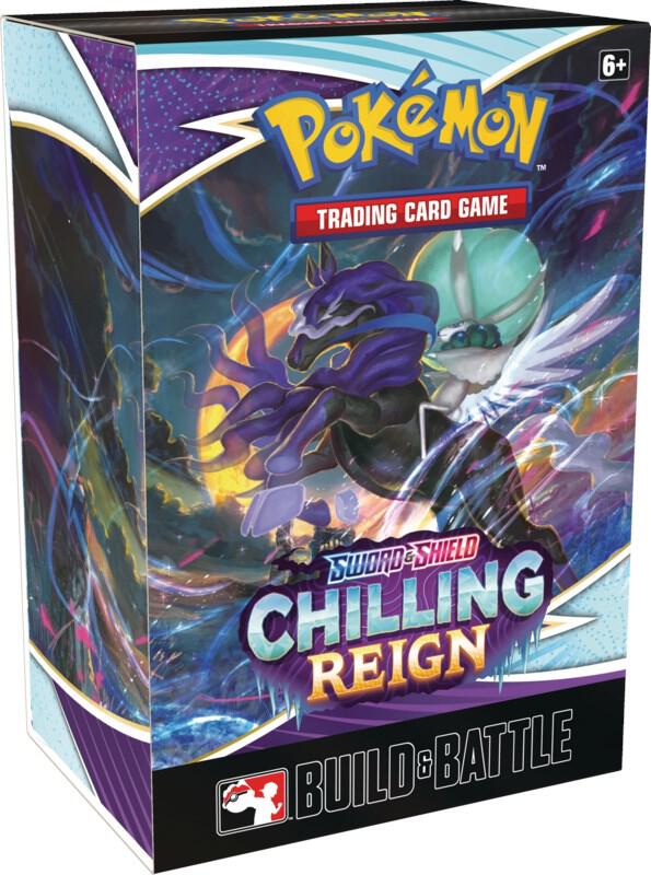 2021 Pokemon TCG: Sword & Shield—Chilling Reign Build & Battle Box