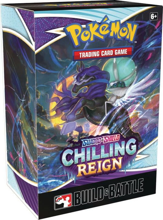 2021 Pokemon TCG: Sword & Shield—Chilling Reign Build & Battle Box
