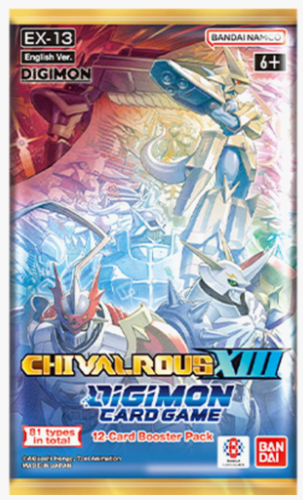 Digimon TCG: Chivalrous XIII Booster Pack
