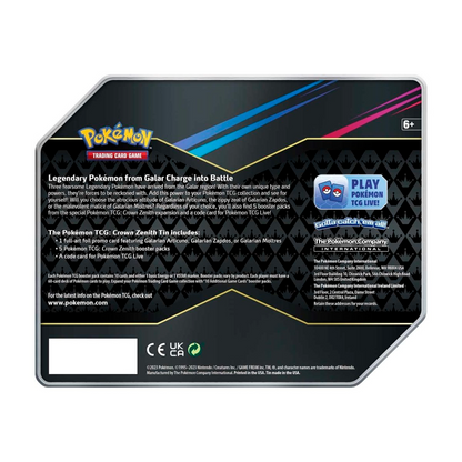 Pokémon TCG: Crown Zenith Tin