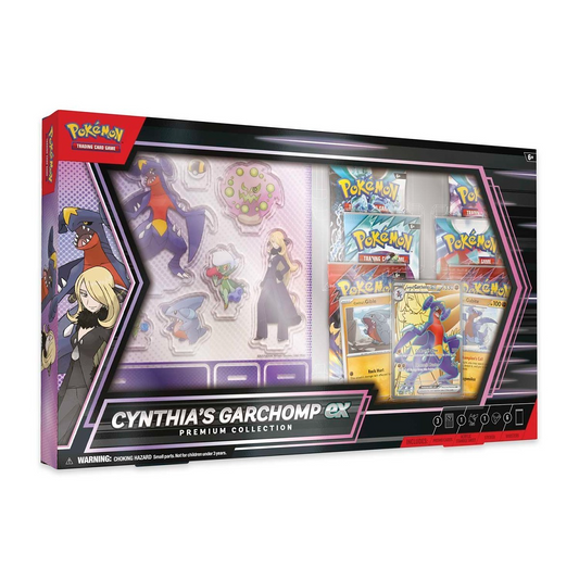 2025 Pokémon TCG: Cynthia's Garchomp ex Premium Collection