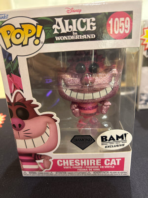 POP!—Disney Alice in Wonderland—Cheshire Cat #1059—BAM! Exclusive, Diamond Collection