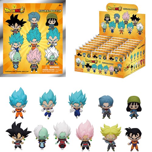 Dragonball Super Series 4 3D Foam Bag Clip Blind Bag