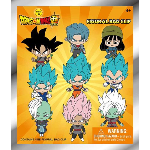 Dragonball Super Series 4 3D Foam Bag Clip Blind Bag
